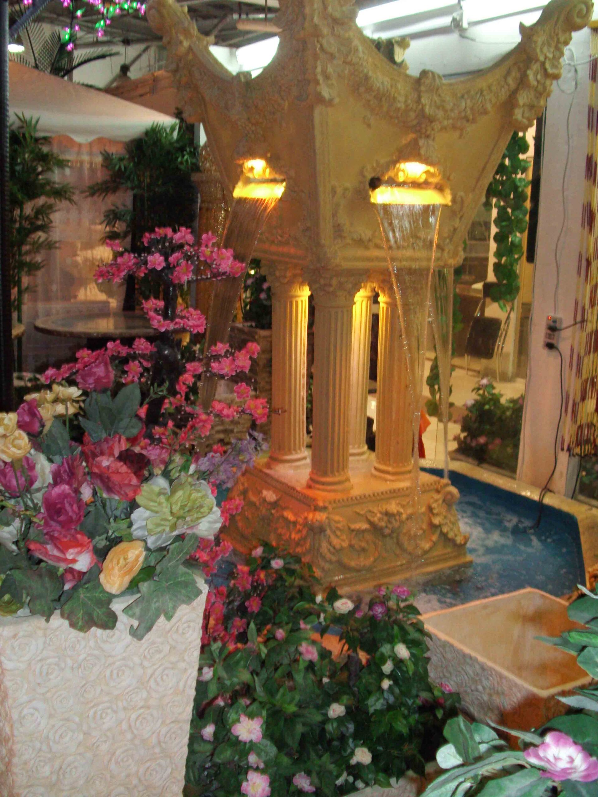 indoor water fountain qatar