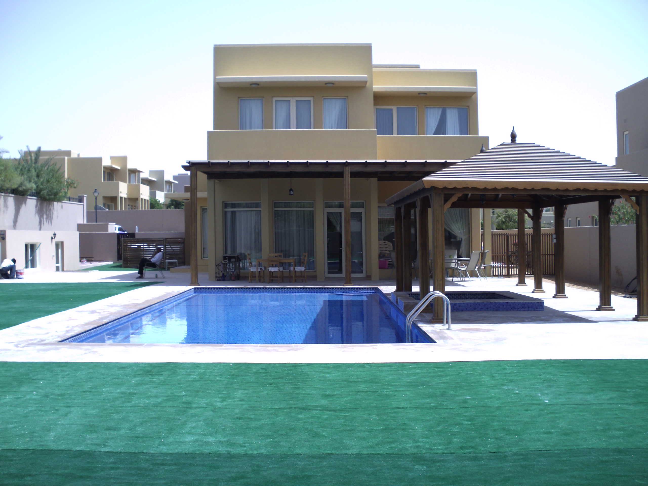 landscaping and swimming pool companies in qatar